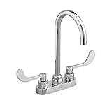 American Standard 7500.180.002 Monterrey Centerset 1.5 Gpm Lavatory Faucet with Gooseneck Spout and 
