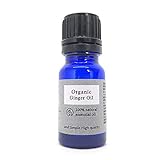 アロマ エッセンシャルオイル (精油) 100%ピュア オーガニック認証 原料使用 ジンジャー オイル 10ml アンドエスエイチ