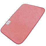 眠り製作所 ダニ除け調湿敷マット ベビー シリカゲル入り 90×60 ピンク