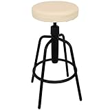 不二貿易 バースツール アイボリー 15183