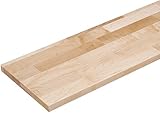 ウッドワン 棚板 メープル無垢材 糸面 [長さ1200x奥行300x厚み20mm] MTM1200I-D1I-B