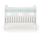 Babee Talk Eco-Teether Crib Rail Guard Cover, Aqua