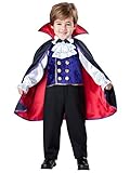 InCharacter Baby Boy's Vampire Costume Red/Blue 3T [並行輸入品]