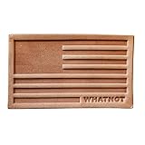 WHATNOT(ワットノット) レザーワッペン ベルクロ ヌメ革 LP-01
