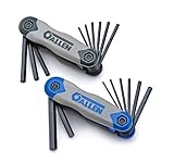Allen 56632G 17-Key SAE/Metric Hex Key Fold-Up Set [並行輸入品]