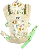 SCANDINAVIAN PATTERN COLLECTION 子供用抱っこひも(小物ポケット付き) エドホルム Ivory×Woodland Beige