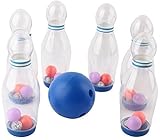 Clear Plastic Bowling Set [並行輸入品]