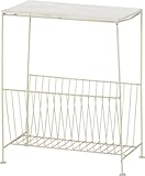 不二貿易 サイドテーブル アイボリー 86784