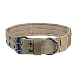 EXCELLENT ELITE SPANKER 犬首輪 ナイロン製 訓練 調整可能 メタルDリング犬 くびわ 中型犬 ペット用品 首輪 犬 大型犬