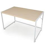 【組合せデスク】 デスク単品 デスク 机 木製 スチール脚 幅120cm 奥行きワイド70cm ライトナチュラル