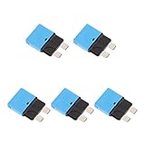 Baoblaze 5個入り　多機能 実用的　28V/15A　リセッタ可能　ミニ　ブレード　ヒューズ　遮断器　ブレーカー
