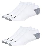 Realtree AP Men's No Show Socks (6 Pack) White Large [並行輸入品]