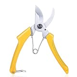 Vivostore 7 Inch Sharp Garden Pruning Shears & Less Effort Ergonomic Gardening Tools [並行輸入品]