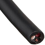富士電線工業 300V 耐熱ソフトビニルキャブタイヤ丸形コード ソフトVCTFプラス 3心X0.75SQ 黒 100m