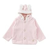 (チャックル) chuckle * スウィートガール * うさ耳 フード付き ふわもこ ボア ジャケット ピンク 95cm P3329-95-20