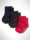 ラルフローレン　Ralphlauren クラウンクルーソックス　3足セット　18-24ヶ月 [並行輸入品]