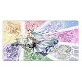 戦姫絶唱シンフォギア 原神 げんしん マウスパッド 人気 アニメ キーボードパッド 多用途 マウスパッド 大型ゲーミングマウスパッド プレイマット グッズ 防水 滑り止め デスクパッド 40x75cm