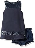 GUESS Baby Girls' Sequin Fleece Dress Ink Blue 3/6 Months [並行輸入品]