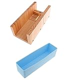 Perfk 多用途　石鹸作り　ソープ　木製工具　ロープ　食品ボックス　シリコン製　ケーキモールド　カッター金型　DIY金型