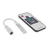 F Fityle ミニ　10キー　LED　RGB　ストリップリモコンリモコン　RF　コントローラ　LED調光器