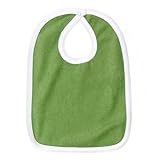 オーガニックコットン パイル地 よだれかけ（ビブ）クローバー