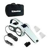 車用掃除機，LinsnField DC 12V 150W 4500PA乾湿両用, 4mロング電源コード 超強吸引, テガル サイクロン カークリーナー 収納バグ付き, 父の日ギフト・誕生日プレゼント