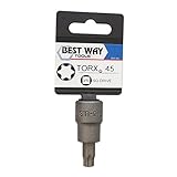 Best Way Tools 70258 T45 Torx Bit Socket [並行輸入品]
