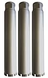 3本セット 外径63mm ダイヤモンドコアビット ドリル 湿式 Aロットネジ 有効長295L　プロ仕様 実績豊富！ (3)