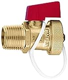 Caleffi 538402 FD Replacement Boiler Drain Valve, 1/2-Inch 3/4-Inch Garden Hose Thread by Caleffi