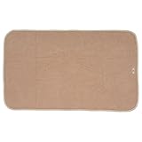 【オーガニックガーデン】ベッドパッド ブラウン 70cm×120cm