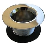 LASCO 03 – 4805 Bathtub 1 1 / 4靴Strainer withリフトとロックストッパークロームメッキ 1.5 Inch クローム 03-4997 1