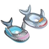 Shark Shape Kids Baby Inflatable Pool Swim Ring Seat Float Boat Swimming by Baby Bathing Seats