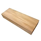 カツラ 桂 角材 215x96x615mm 【端材 彫刻 DIY クラフト 木材】