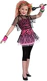 Forum Novelties 80's Rock Star Child Girl's Costume Small [並行輸入品]