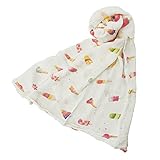 Loulou Lollipop(ルルロリポップ) 柔らかで優しい肌触りのバンブースワドル 【日本正規品】 おくるみ ブランケット アイスクリーム LL-S-ICECREAM