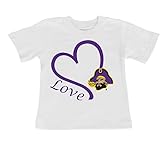 East Carolina Pirates Loveベビー/幼児用Tシャツ