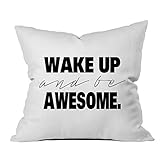 Oh , Susannah Wake Up And Be Awesome枕ケース卒業の贈り物をまたはHim寮の部屋寝具枕カバーFits標準またはクイーンサイズ枕College寮の部屋アクセサリー寝具 