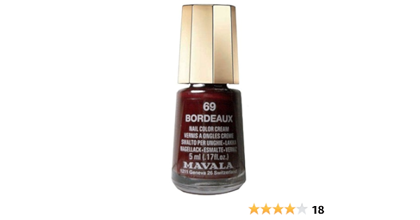 Amazon マヴァラネイルカラー 69 ボルドー Mavala マヴァラ マニキュア ネイルポリッシュ 通販