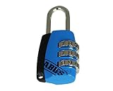 ハイロジック ABUS 3段文字合わせ錠 GS-803 ブルー