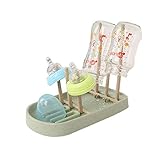 liankeshop 哺乳瓶ラック 哺乳びん 乾燥機 乾燥ラック 水切り ベビー用品乾燥器 哺乳びん洗浄器具 哺乳びん コンパクト 哺乳瓶ドライヤー