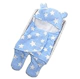 Happylifehere ベビー 赤ちゃん おくるみ ふわふわ コーラル フリース ガーゼ 新生児 かわいい 0-12ヶ月 C