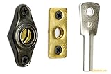 襖用外締 ブロンズ 【戸襖錠】 [並行輸入品]