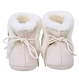 AmazingDeal ベビーシューズ スノーブーツ 乳幼児 暖かい 滑り止め ファーストシューズ 防寒 軽い 女の子 男の子 柔らかい 赤ちゃん 歩きやすい インドア (11cm, カーキ)