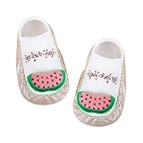 杜屋トヤ 赤ちゃん、漫画果実、三次元靴下、滑り止め靴下、床靴下LOVE TASTE　約48-52cm、2-6歳子供向け