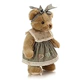 JEWH かわいいレトロテディベアぬいぐるみ - ぬいぐるみ ジョイントベア 人形 子供のおもちゃ おむつ 誕生日ギフト ( 30cm x 1 ) ( 3 )