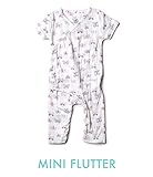 aden + anais (エイデンアンドアネイ) ロンパース ベビー用品 ベビーギフト 出産祝い 【並行輸入品】 6-9M MINI FLUTTER