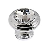 Alno Inc。クリアクリスタルラウンドノブ 1.25 Inch C211-CLR/PC 1