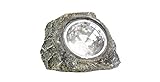 Solar Powered Outdoor Garden Rock Accent Pathway Deck Dock Patio Light [並行輸入品]