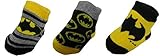 DC Comics Batman Boys 3パックソックスブーティセット – 0 – 6 Months [ 5014 ]
