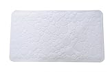 浴槽マットノンスリップ – For YourシャワーまたはTub – 16 " x 28 "防かび天然ゴムRug with Suction Cups to avoid Slippage – Best 
